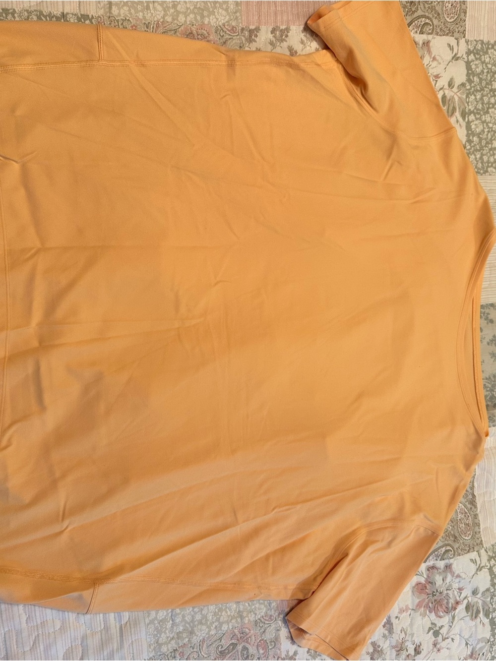 Lululemon Soft Peach Short-Sleeve Tee